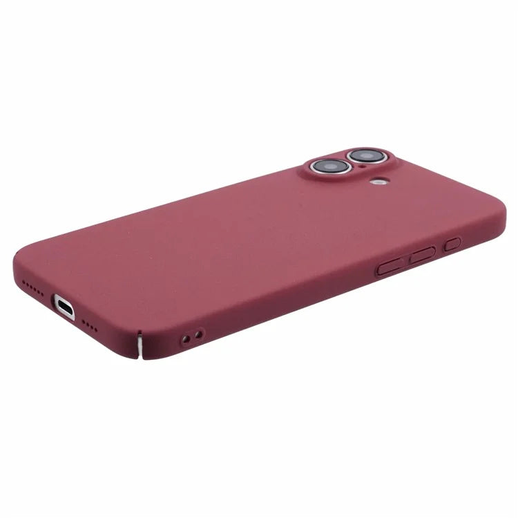 For iPhone 16 Plus Case Matte Hard PC Ultra-Slim Cell Phone Cover