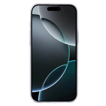 For iPhone 16 Pro Case Shock-Absorption Hard PC Phone Cover Transparent (Precise Lens Cutouts)