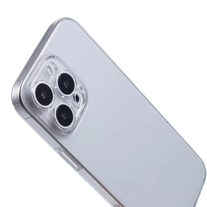 For iPhone 16 Pro Case Shock-Absorption Hard PC Phone Cover Transparent (Precise Lens Cutouts)