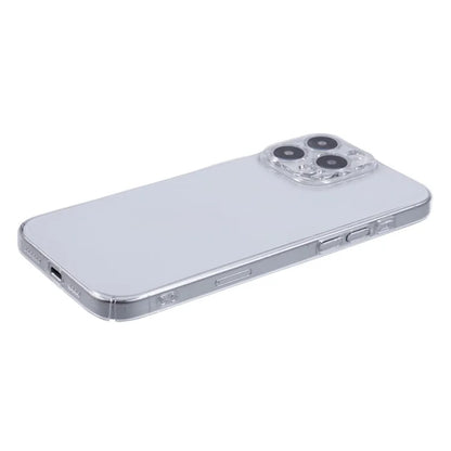For iPhone 16 Pro Case Shock-Absorption Hard PC Phone Cover Transparent (Precise Lens Cutouts)