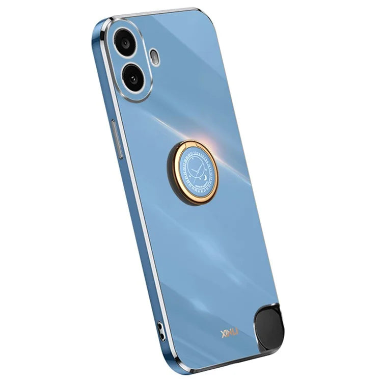 XINLI For Nothing CMF Phone 1 Case Ring Kickstand Electroplating TPU Phone Cover