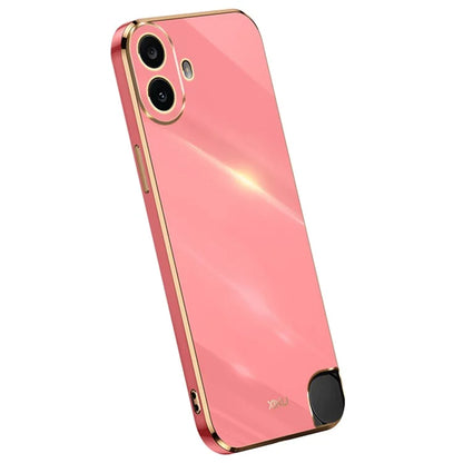 XINLI For Nothing CMF Phone 1 Case TPU Phone Cover with Electroplating Frame