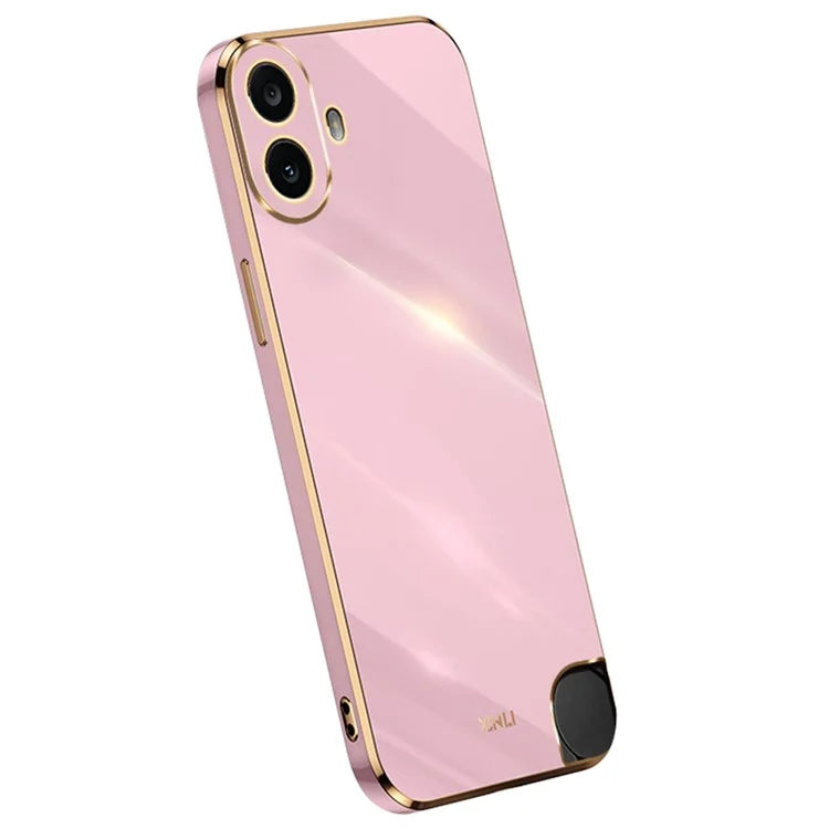 XINLI For Nothing CMF Phone 1 Case TPU Phone Cover with Electroplating Frame