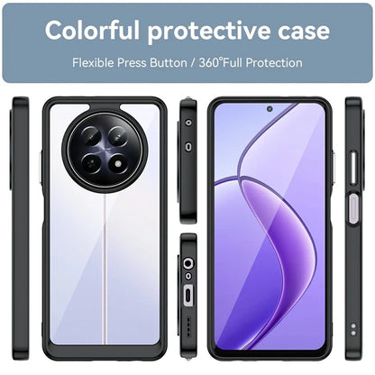 For Realme 13 5G / 12 5G / 12x 5G / Narzo N65 5G / Narzo 70x 5G / C65 5G Case TPU +Acrylic Phone Cover