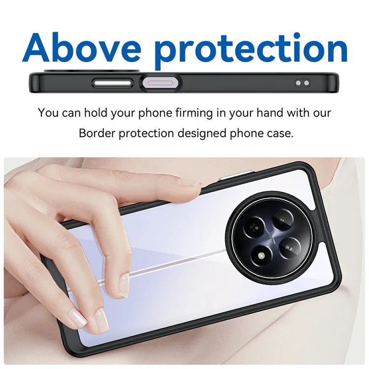 For Realme 13 5G / 12 5G / 12x 5G / Narzo N65 5G / Narzo 70x 5G / C65 5G Case TPU +Acrylic Phone Cover