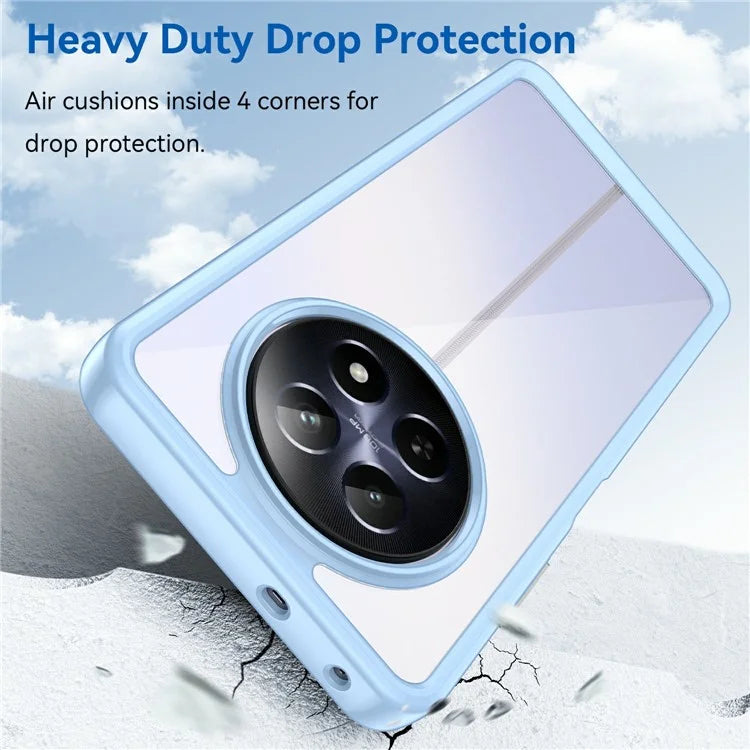 For Realme 13 5G / 12 5G / 12x 5G / Narzo N65 5G / Narzo 70x 5G / C65 5G Case TPU +Acrylic Phone Cover