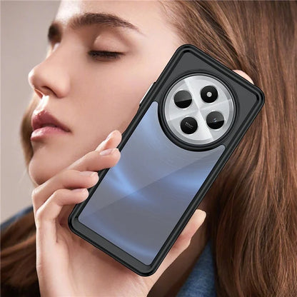 For Xiaomi Redmi 14C 4G / 14R 5G Case TPU +Acrylic Protective Clear Phone Cover