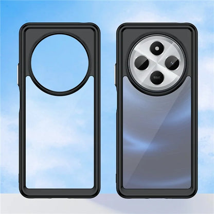 For Xiaomi Redmi 14C 4G / 14R 5G Case TPU +Acrylic Protective Clear Phone Cover