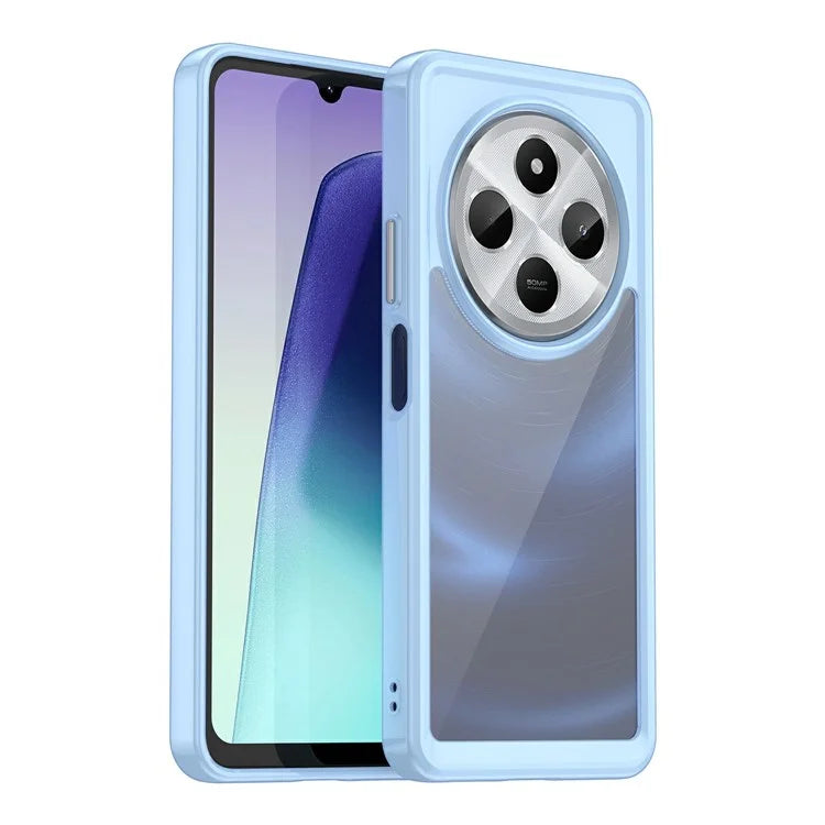 For Xiaomi Redmi 14C 4G / 14R 5G Case TPU +Acrylic Protective Clear Phone Cover