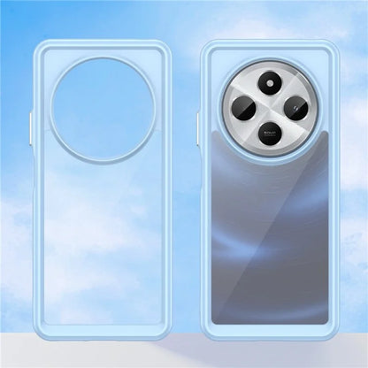 For Xiaomi Redmi 14C 4G / 14R 5G Case TPU +Acrylic Protective Clear Phone Cover