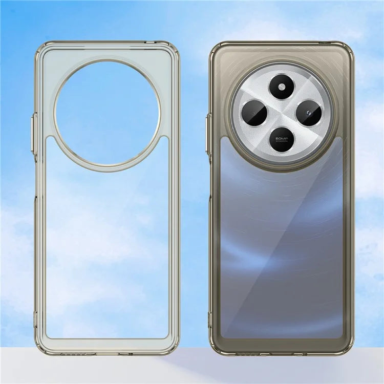 For Xiaomi Redmi 14C 4G / 14R 5G Case TPU +Acrylic Protective Clear Phone Cover