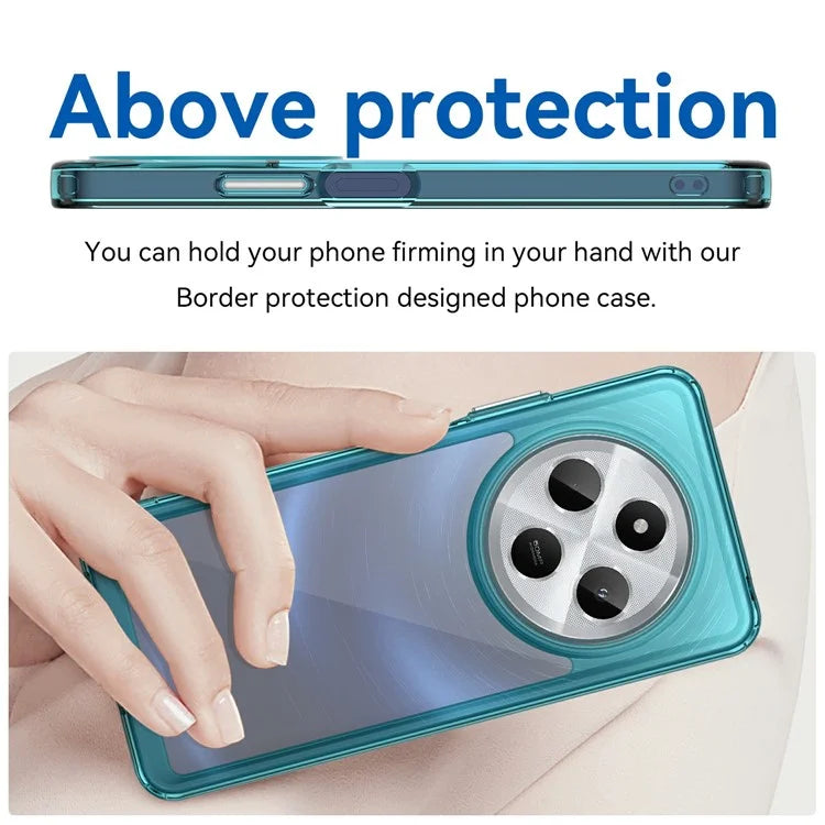 For Xiaomi Redmi 14C 4G / 14R 5G Case TPU +Acrylic Protective Clear Phone Cover