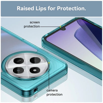 For Xiaomi Redmi 14C 4G / 14R 5G Case TPU +Acrylic Protective Clear Phone Cover