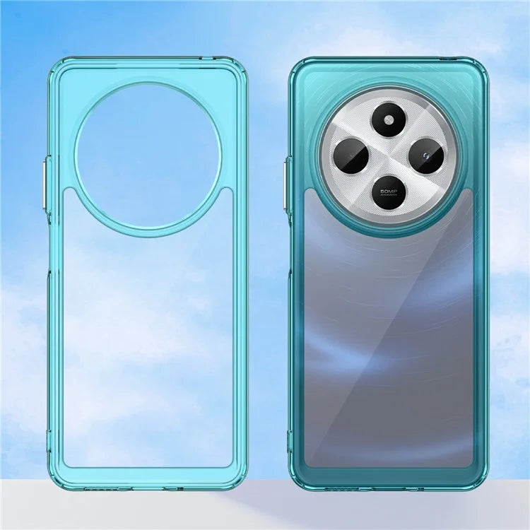 For Xiaomi Redmi 14C 4G / 14R 5G Case TPU +Acrylic Protective Clear Phone Cover
