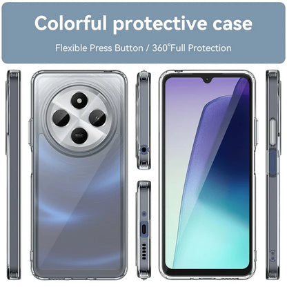 For Xiaomi Redmi 14C 4G / 14R 5G Case TPU +Acrylic Protective Clear Phone Cover