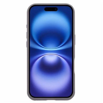 For iPhone 16 Plus Case TPU+PC Crystal Clear Back Cover with Lanyard Holes
