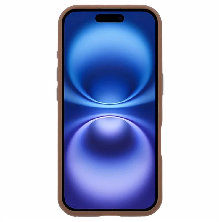 For iPhone 16 Plus Case TPU+PC Crystal Clear Back Cover with Lanyard Holes