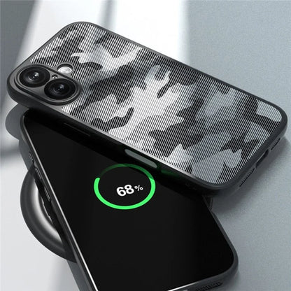 IBMRS For iPhone 16 Case TPU + PC Heavy Duty Shockproof Phone Cover Camera Protection