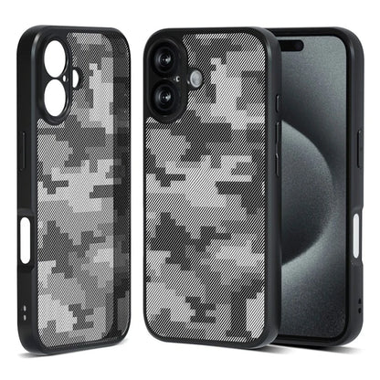 IBMRS For iPhone 16 Case TPU + PC Heavy Duty Shockproof Phone Cover Camera Protection