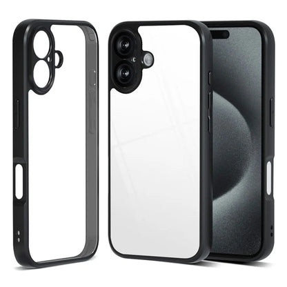 IBMRS For iPhone 16 Case TPU + PC Heavy Duty Shockproof Phone Cover Camera Protection
