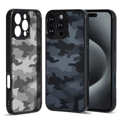IBMRS For iPhone 16 Pro Max Case TPU + PC Heavy Duty Shockproof Phone Cover Camera Protection