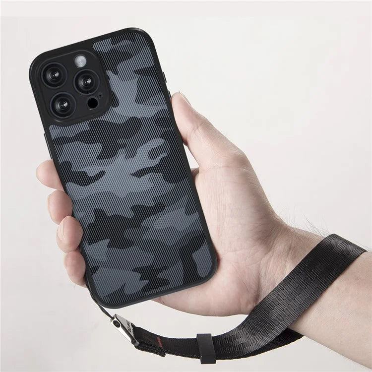 IBMRS For iPhone 16 Pro Max Case TPU + PC Heavy Duty Shockproof Phone Cover Camera Protection