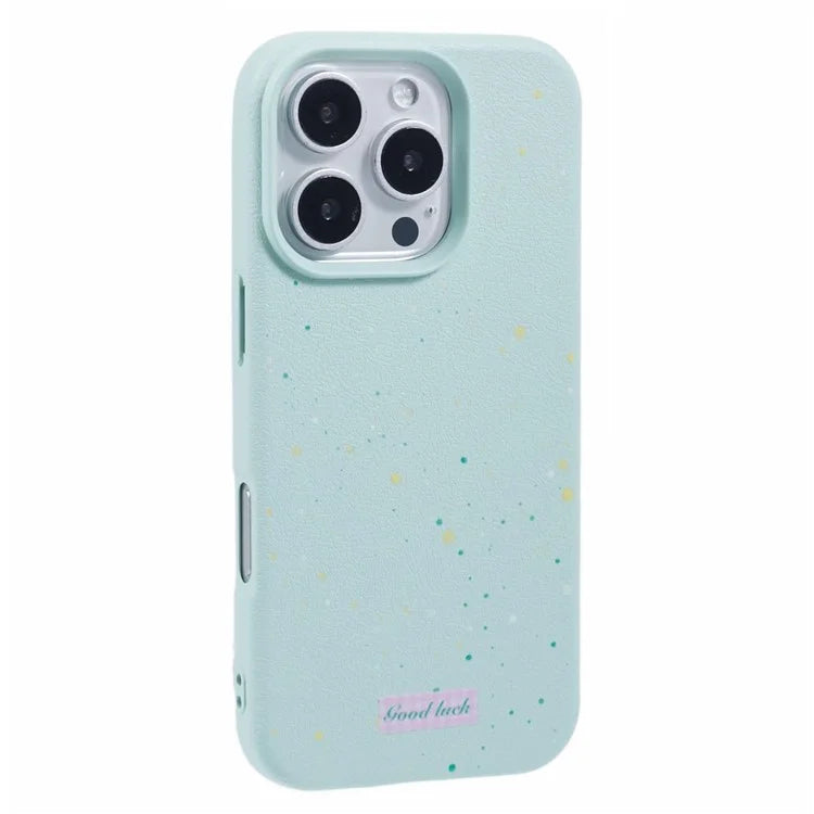 For iPhone 16 Pro Case TPU Splatter Paint Phone Cover