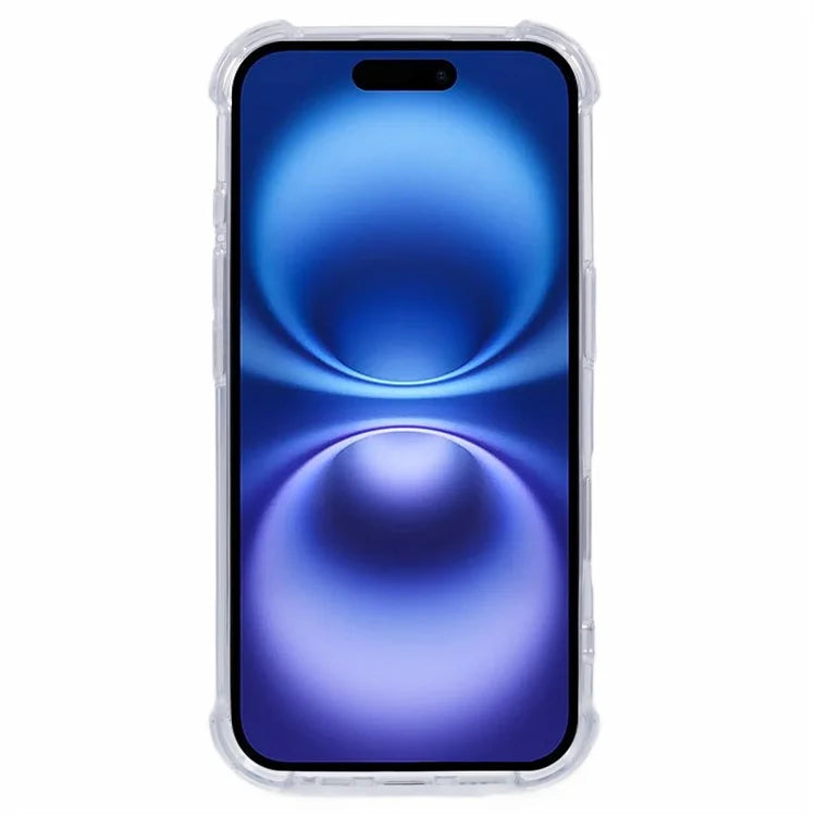 MERCURY GOOSPERY For iPhone 16 Case Reinforced Corners TPU+Acrylic Clear Phone Cover