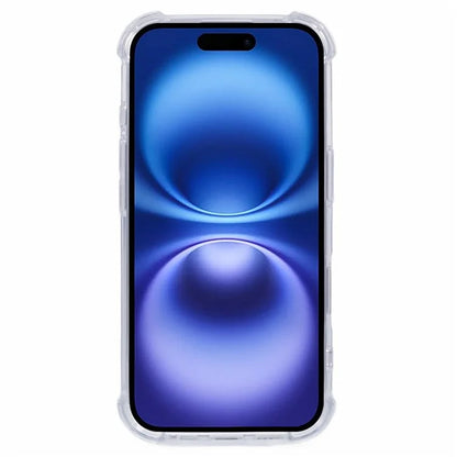 MERCURY GOOSPERY For iPhone 16 Case Reinforced Corners TPU+Acrylic Clear Phone Cover