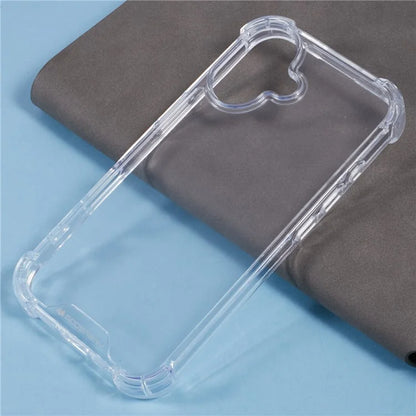 MERCURY GOOSPERY For iPhone 16 Case Reinforced Corners TPU+Acrylic Clear Phone Cover