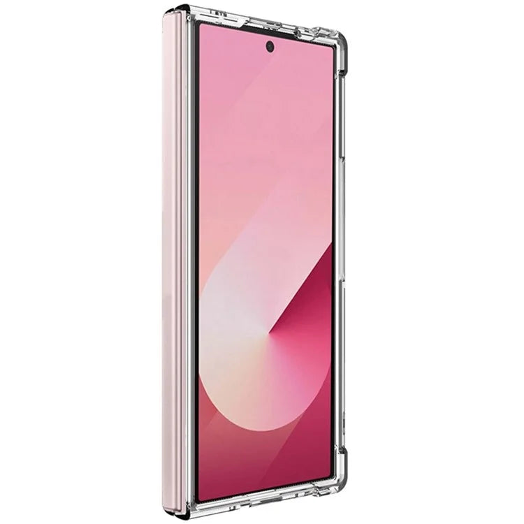 IMAK For Samsung Galaxy Z Fold6 5G Clear Case Compatible with MagSafe Shockproof PC+TPU Phone Cover