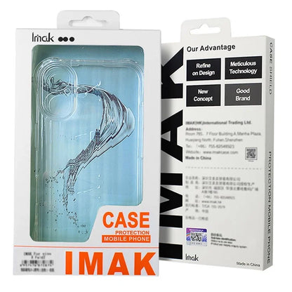 IMAK For Samsung Galaxy Z Flip6 5G Clear Case Compatible with MagSafe Shockproof PC+TPU Phone Cover