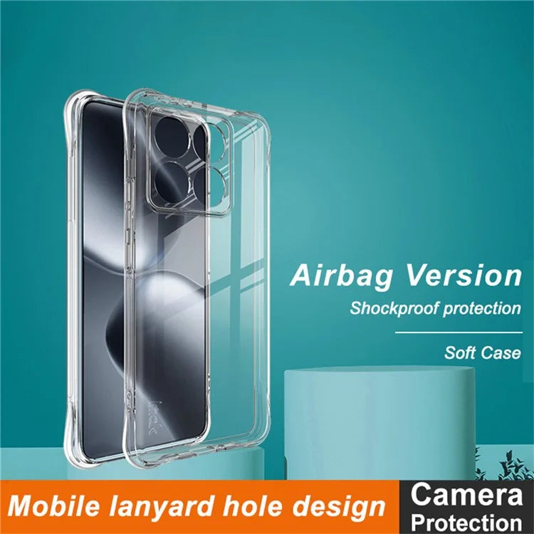 IMAK For Xiaomi 14T Pro Case TPU Phone Cover Airbag Shockproof Protection