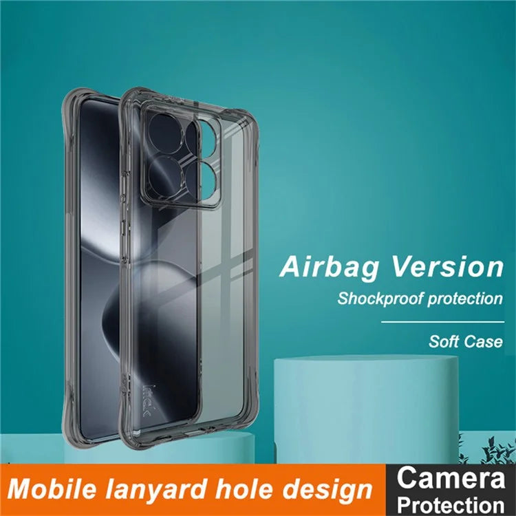 IMAK For Xiaomi 14T Pro Case TPU Phone Cover Airbag Shockproof Protection