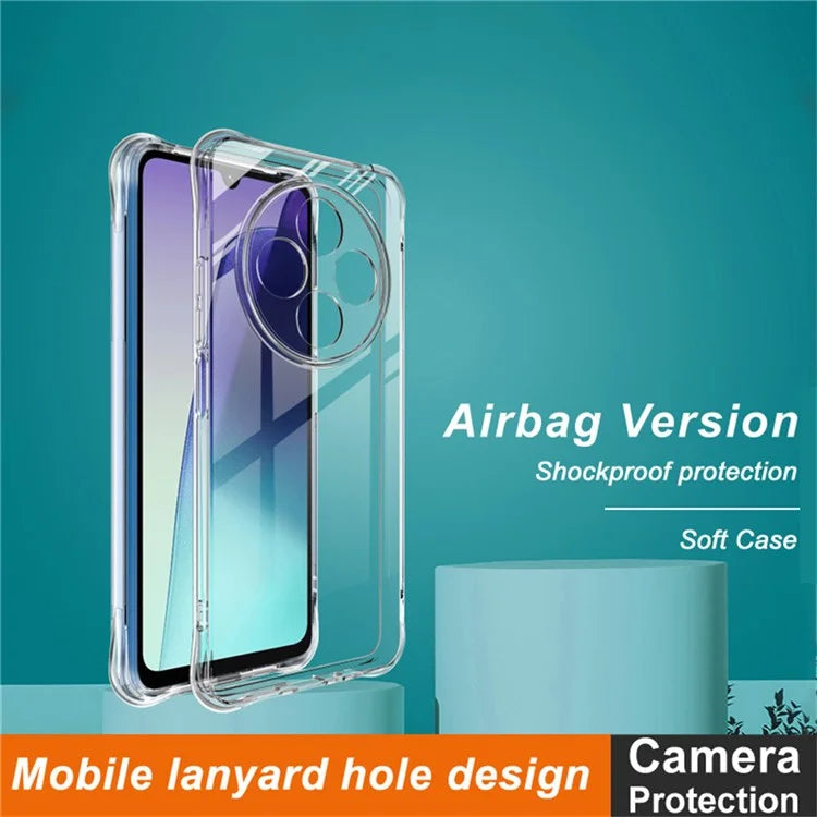 IMAK For Xiaomi Redmi 14R 5G / 14C 4G Case TPU Phone Cover Airbag Shockproof Protection