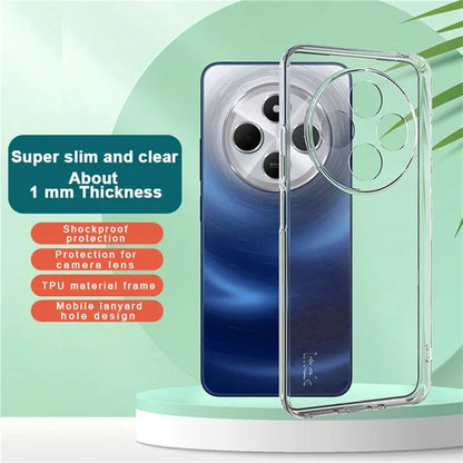 IMAK UX-5 Series For Xiaomi Redmi 14R 5G / 14C 4G Case Transparent TPU Ultra Slim Phone Cover