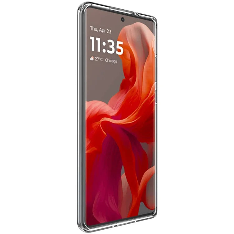 IMAK UX-5 Series For Motorola Moto G85 5G / S50 Neo 5G Case Protective Soft TPU Phone Cover - Transparent