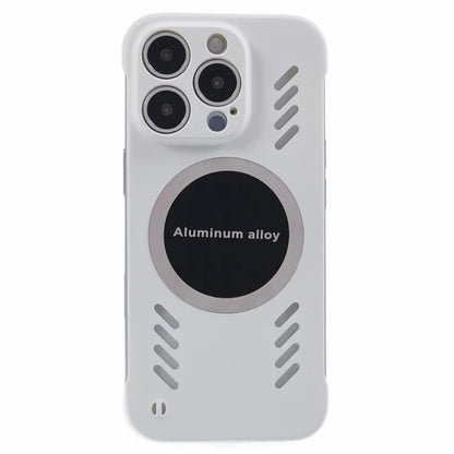 For iPhone 15 Pro Case Hard PC Frameless Heat Dissipation Phone Cover