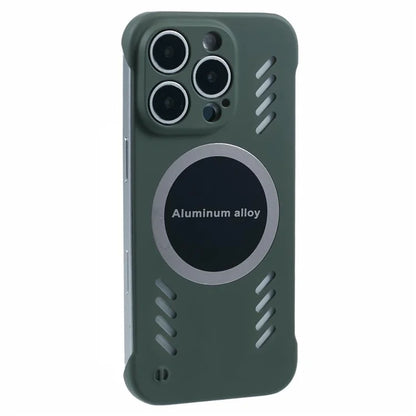 For iPhone 15 Pro Max Case Hard PC Frameless Heat Dissipation Phone Cover