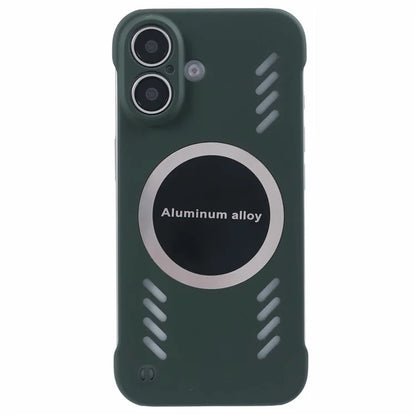 For iPhone 16 Case Hard PC Frameless Heat Dissipation Phone Cover