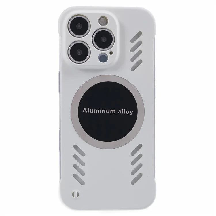 For iPhone 16 Pro Case Hard PC Frameless Heat Dissipation Phone Cover