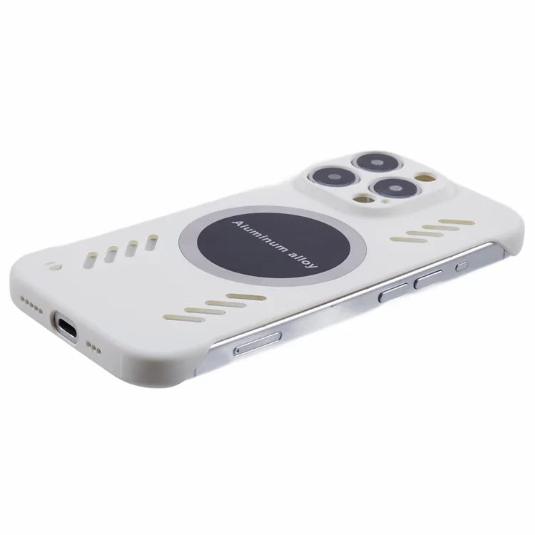 For iPhone 16 Pro Case Hard PC Frameless Heat Dissipation Phone Cover