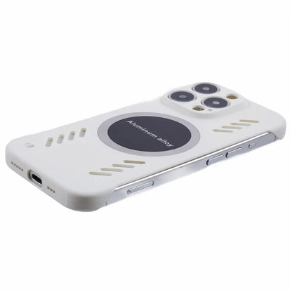 For iPhone 16 Pro Case Hard PC Frameless Heat Dissipation Phone Cover