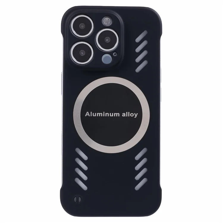 For iPhone 16 Pro Case Hard PC Frameless Heat Dissipation Phone Cover