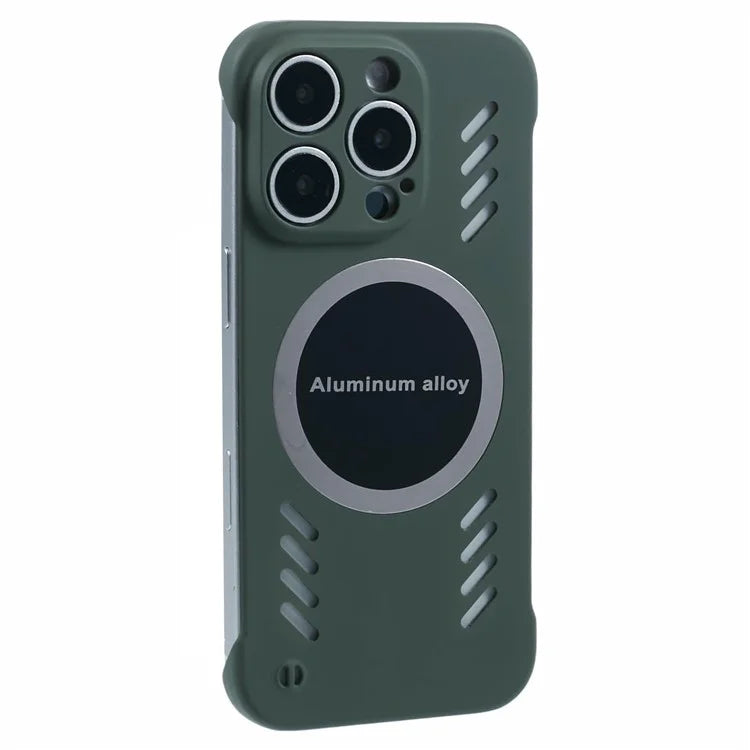 For iPhone 16 Pro Case Hard PC Frameless Heat Dissipation Phone Cover