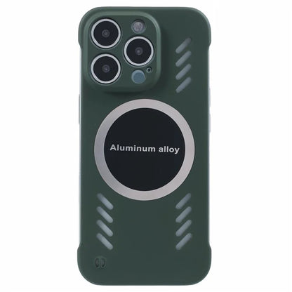 For iPhone 16 Pro Case Hard PC Frameless Heat Dissipation Phone Cover