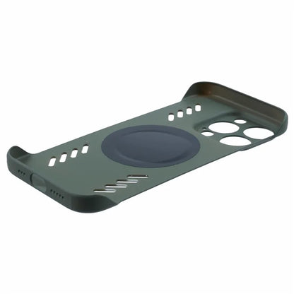 For iPhone 16 Pro Case Hard PC Frameless Heat Dissipation Phone Cover