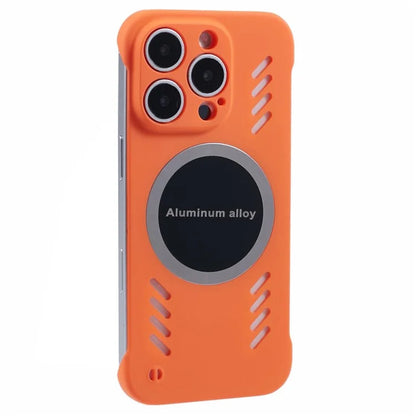 For iPhone 16 Pro Case Hard PC Frameless Heat Dissipation Phone Cover