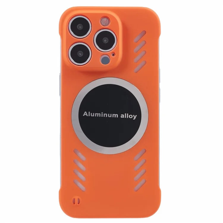 For iPhone 16 Pro Case Hard PC Frameless Heat Dissipation Phone Cover
