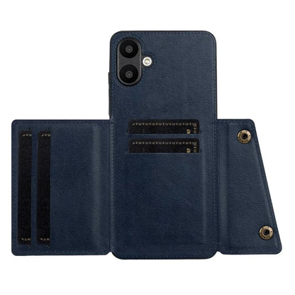 For Samsung Galaxy A06 Case Card Slots Kickstand Leather+TPU Phone Cover
